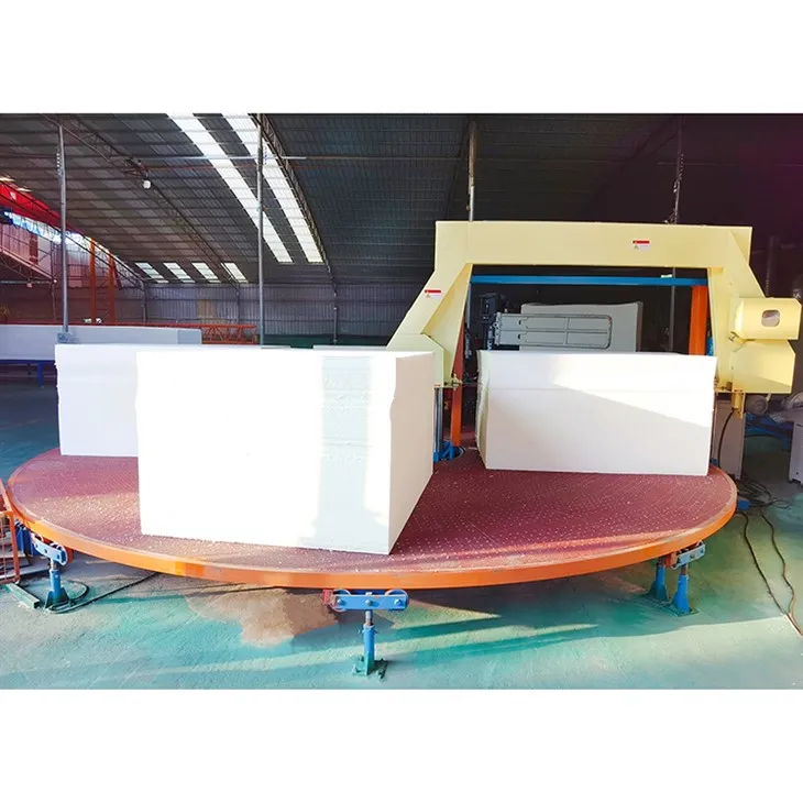 Màquina de tall d'escuma circular automàtica